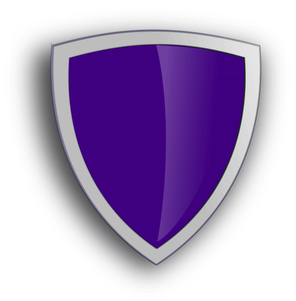 purple shield